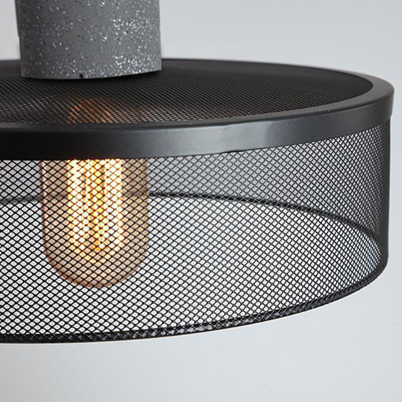Frendorf | UrbanTaper Industrial Design Zement Pendelleuchte | Zylindrische Form | Moderner Look | Perfekt für Wohnzimmer