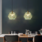 Frendorf | PetalGlow Glasblütenblatt-Pendelleuchte | Nordischer Stil | Elegantes Design für Ess- & Wohnzimmer