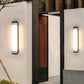 Industrial Waterproof Square LED Outdoor Sensor Wall Sconce Lamp