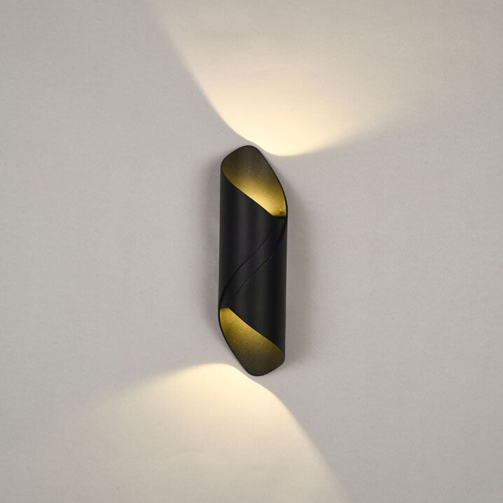Frendorf | Spiranova Doppelkopf LED Wandleuchte | Nordic Spiral Design | Aluminium Spotlicht | Moderne Beleuchtung