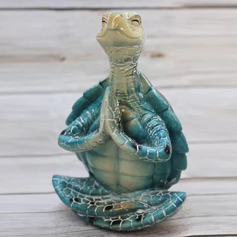 Frendorf | ZenSkildpadde Dekorative Figur – Beruhigendes Design mit Feinen Details
