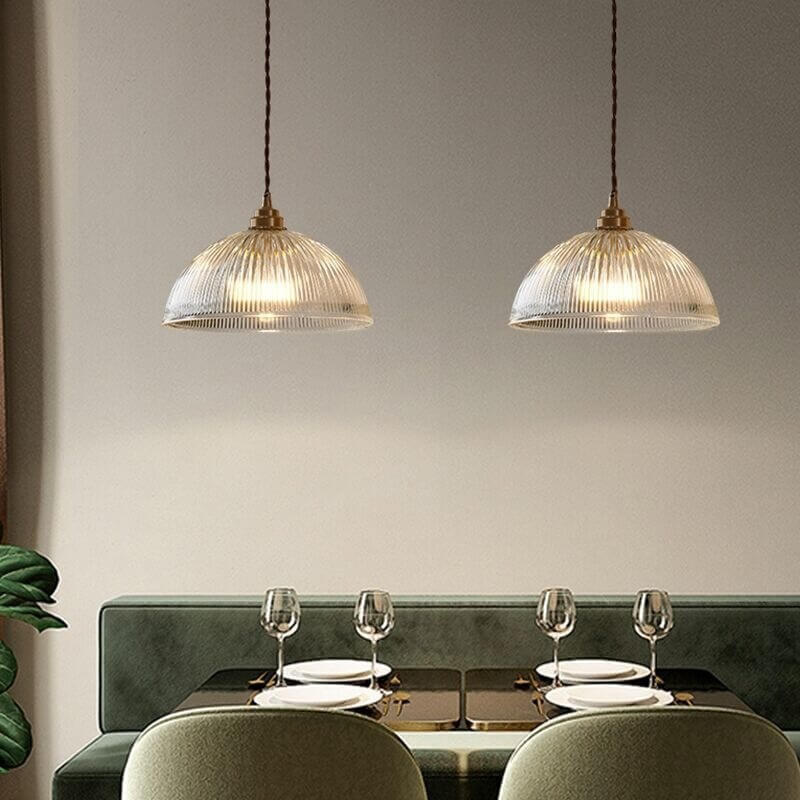 Frendorf | ClaraDome Pendelleuchte | Moderne Glas-Kuppel | Pot Lid Design | Verschiedene Größen