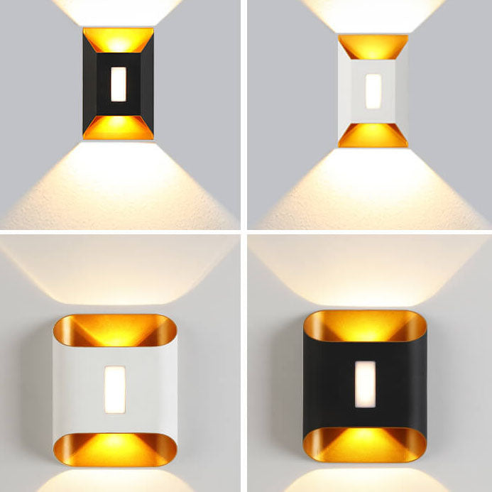 Frendorf | Luxorma ArcLume Außenwandleuchte | Modernes Design | Wasserdicht | Aluminium | LED für Terrassen