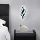 Modern Minimalist Spiral Linie Aluminium Acryl Silikon LED Wandleuchte Lampe Für Schlafzimmer