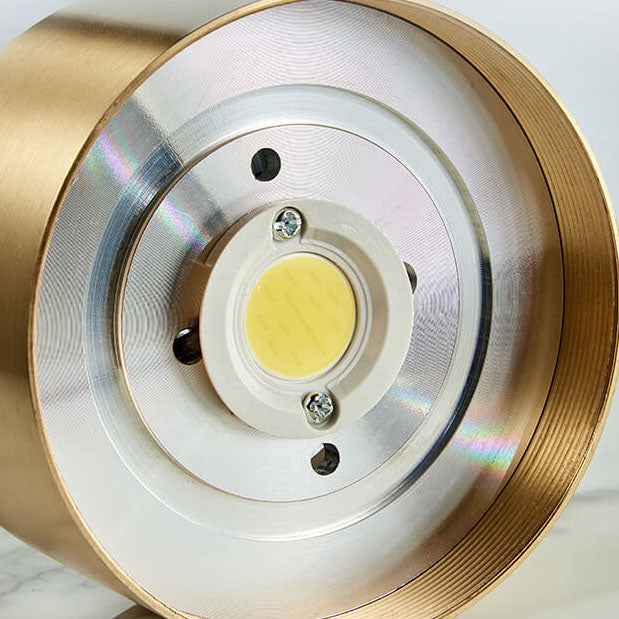 Frendorf | LumoLux Ultra-thin LED Deckenleuchte | Kupfer | Modernes Design | Dimmbare Deckenlampe | Energieeffizient | Stimmungslicht