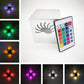 Kreative quadratische Aluminium Phoenix Tail LED dekorative Wand sconse Lampe