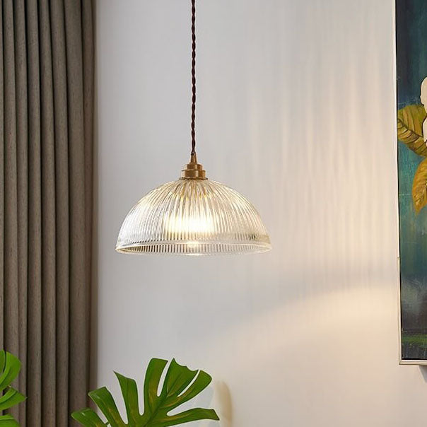 Frendorf | ClaraDome Pendelleuchte | Moderne Glas-Kuppel | Pot Lid Design | Verschiedene Größen