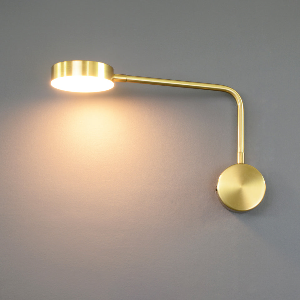 Modern minimalist einfarbige mit drehbarem LED-Wandstrahler lampe