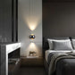 Frendorf | Arcano LED Wandleuchte | Nordic Design | Halbrundes Aluminium | Up-Down Beleuchtung für Schlafzimmer