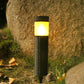 Outdoor Solar Rattan Zylindrisches LED Garten Rasen Boden Einbau Landschaftslicht