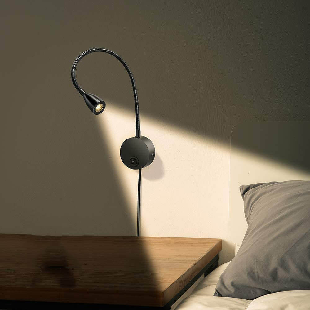 Moderne einfache Hose Spotlight drehbare LED Lese-Wandleuchte Lampen