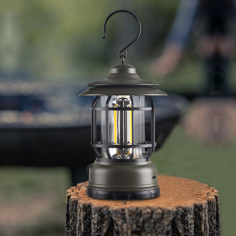 Zeitgenössische Industrie Tragbare USB Aufladbare Campinglampe Pferdelampe Für Outdoor