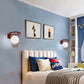 Frendorf | Slamora Kinder Wandleuchte | Basketballkorb Design | Glas & Metall | Art Déco Stil | Schlafzimmerlicht