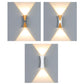 Einfacher Outdoor wasserdichter Aluminium Horn LED Wandleuchtenlampe