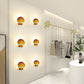 Frendorf | ShellBright LED Wandleuchte | Kreatives Muscheldesign | Aluminium | Wasserdicht | Außenbeleuchtung