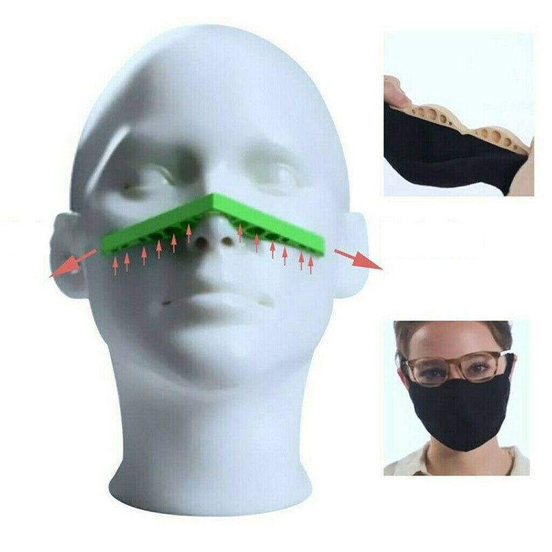 Frendorf | Silikon weich Anti-Beschlag Nasenpad für Maske