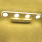 Frendorf | Ovalux BrightLine LED Wandleuchte | Modernes Design | Acryl-Optik | 4/6-flammig | Dimmbar