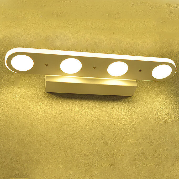 Frendorf | Ovalux BrightLine LED Wandleuchte | Modernes Design | Acryl-Optik | 4/6-flammig | Dimmbar