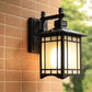 Frendorf | Pavilor Solar Wandlampe | Wasserdicht | Aluminium | Chinesischer Pavillon Stil