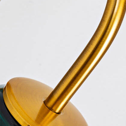 Frendorf | ZenoLuxe Nordic Design LED Wandlampe | Gebogene Arm | Modern | Dekoration für Zuhause