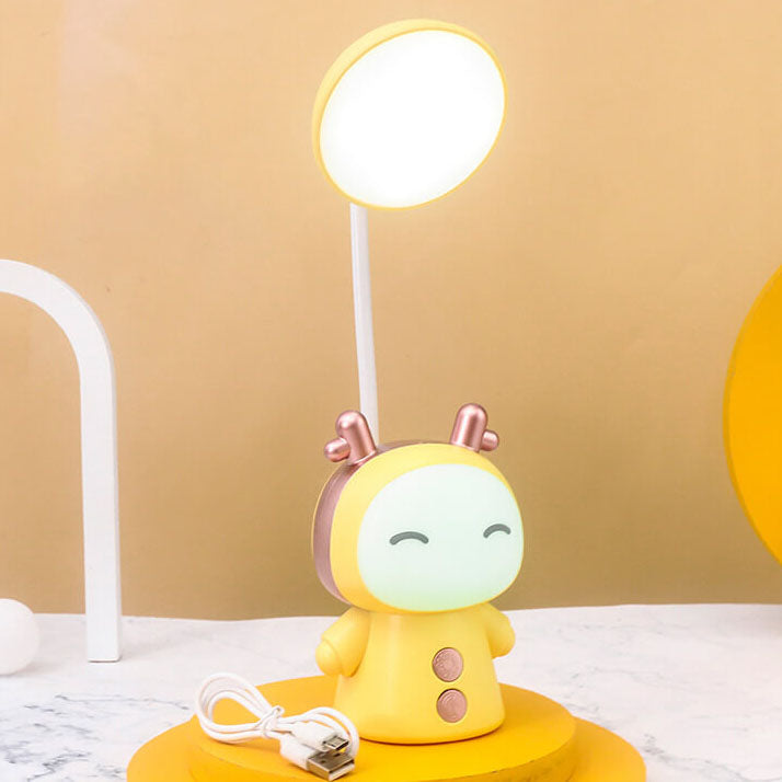 Frendorf | Kidova Cartoon LED Schreibtischlampe | Buntes Augenschonendes Licht | Kinderfreundliches Design