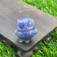 Frendorf 3.5cm natürliche Kristall Eule Ornament Edelstein Dekoration