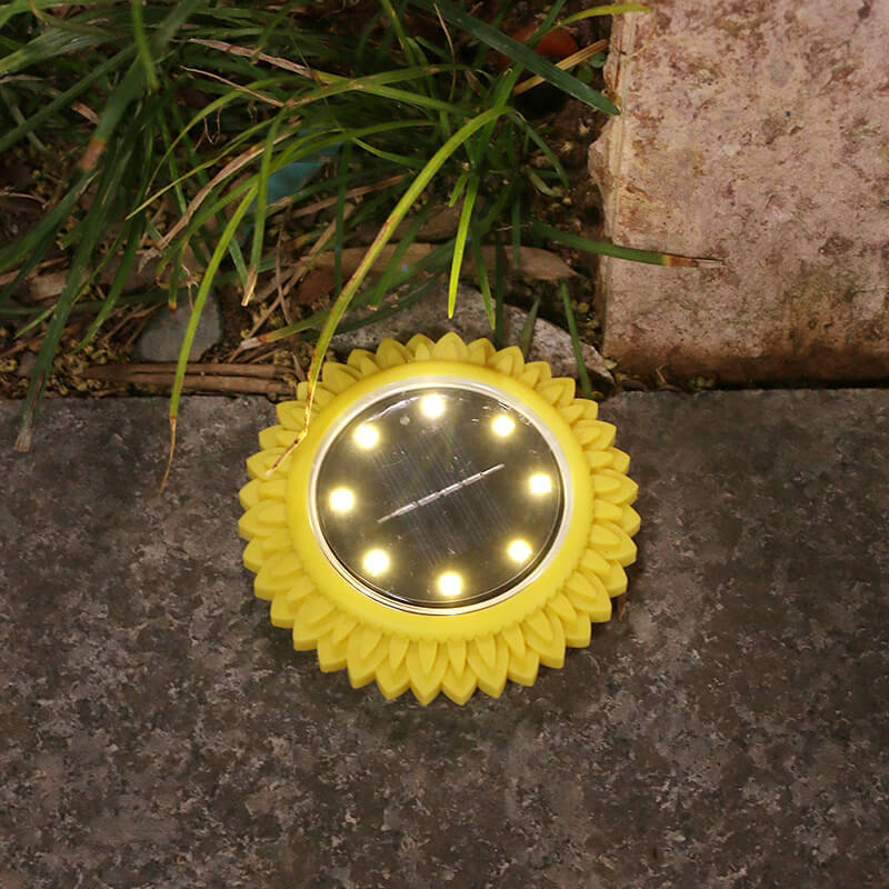 Blumen Wasserfeste Solar Außenbereich Rasen LED Garten Boden Einsetzen Landschaft Licht