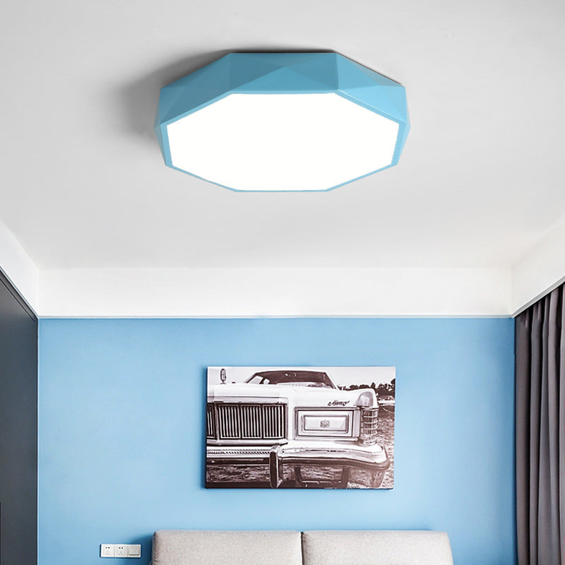 Frendorf | LumaGem Nordic LED Deckenleuchte | Diamant-Design | Acryl & Eisen | Dimmbares Licht | Moderne Beleuchtung