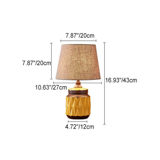 Frendorf | LunaraVive Ceramic LED Tischlampe | Modernes Design | Stimmungsvolles Leselicht | Deko für Zuhause