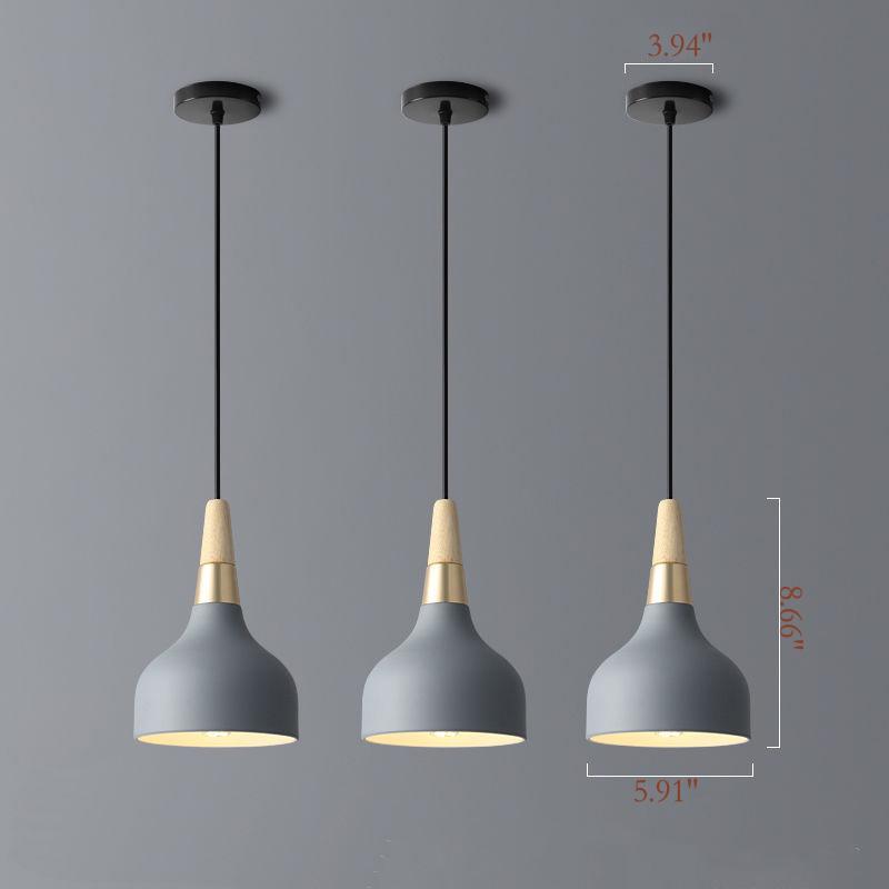 Frendorf | ArtGlow Kreative Pendelleuchte | Macaron-Design | 1-flammig | Moderne Hängeleuchte | Dekorative Beleuchtung