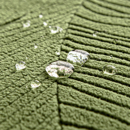 Modernes Blatt Jacquard Wasserdicht Anti-Kratzer Stretch Vollüberzug Sofaüberzug