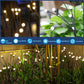 Frendorf | GlowGarden Firefly Solar LED Außenleuchte | Wasserdichte Rasenbeleuchtung | Dekorative Solar Lampe