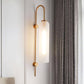 Frendorf | ZenoLuxe Nordic Design LED Wandlampe | Gebogene Arm | Modern | Dekoration für Zuhause