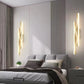 Frendorf | LuxLine Moderne LED Wandlampe | Minimalistisches Design | Eisen & Acryl | Dimmbares Licht