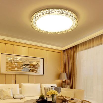 Frendorf | Orbivis Halo LED Deckenleuchte | Kreatives Vogelnest-Design | Modern & Dimmbar | Runde Leuchte