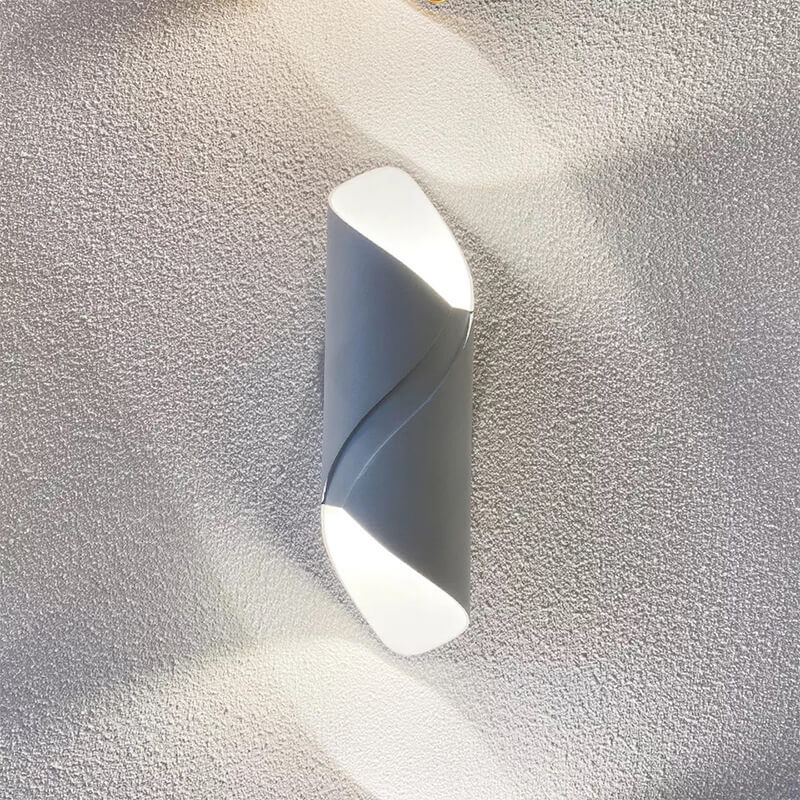 Frendorf | Spiranova Doppelkopf LED Wandleuchte | Nordic Spiral Design | Aluminium Spotlicht | Moderne Beleuchtung