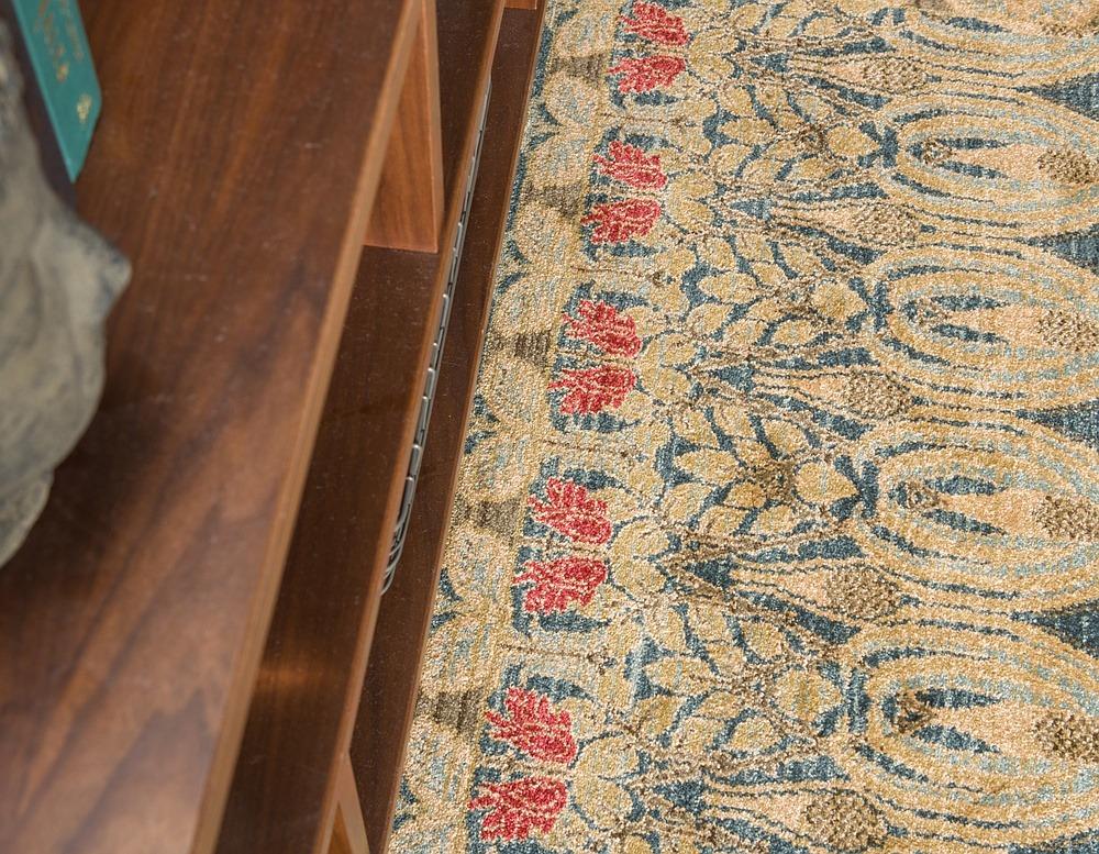 Frendorf | EleganceFringe Moderner Teppich mit Fransen | Klassisches Design | Hochwertig & Stilvoll | Verschiedene Größen