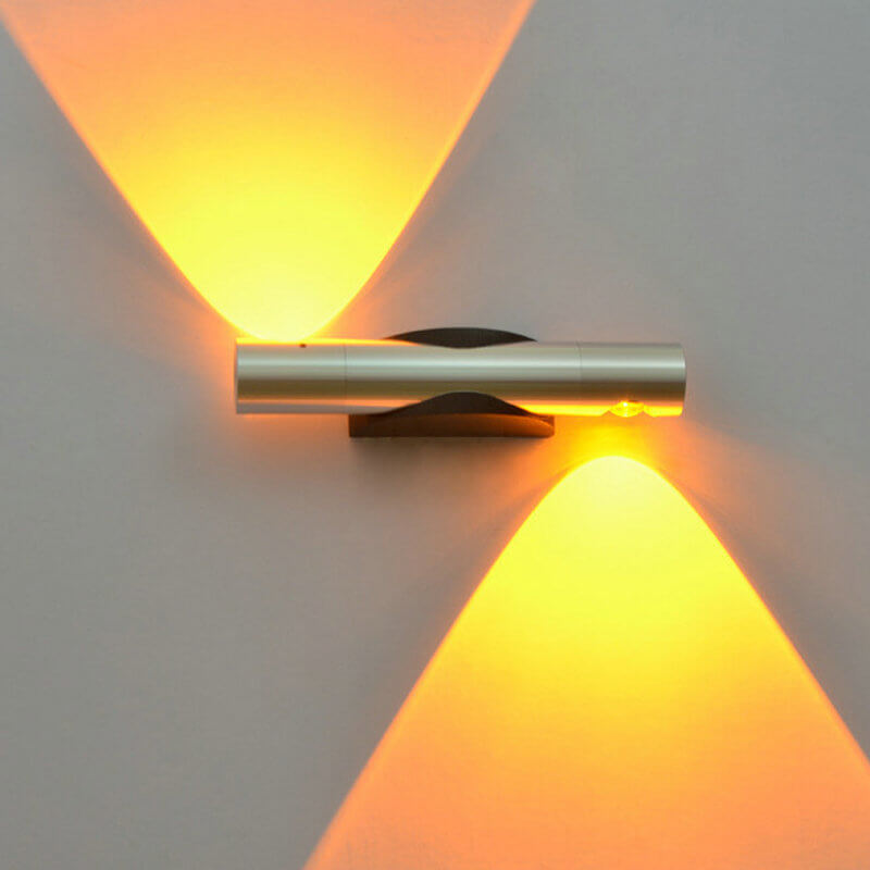 Frendorf | CylindraGlow LED Wandleuchte | Modernes Rotierendes Design | Aluminium Zylinder | Farbwahl | 2-6W
