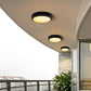 Frendorf | LunaShield Outdoor LED-Deckenleuchte | Wasserdicht | Aluminium | Rund & Achteckig | 3 Farbmodi