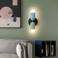 Frendorf | Zenolux Japanisches Wabi-Sabi Design Wandleuchte | Eisen & Zement | 2-Licht Lampe | Perfekt für moderne Innenräume