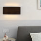 Frendorf | WabiLight Japanische Wabi-Sabi Holz-LED Wandlampe | Rechteckig oder Quadratisch | Warmes Ambiente