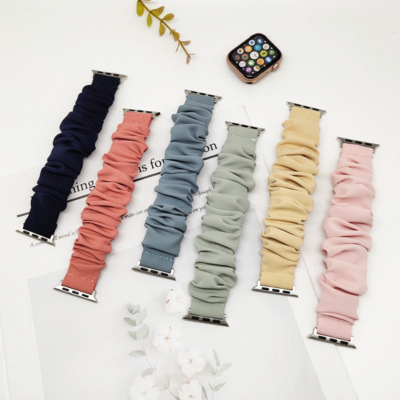 Frendorf | Mode weiches Seidenhaarbändchen für Apple Watch