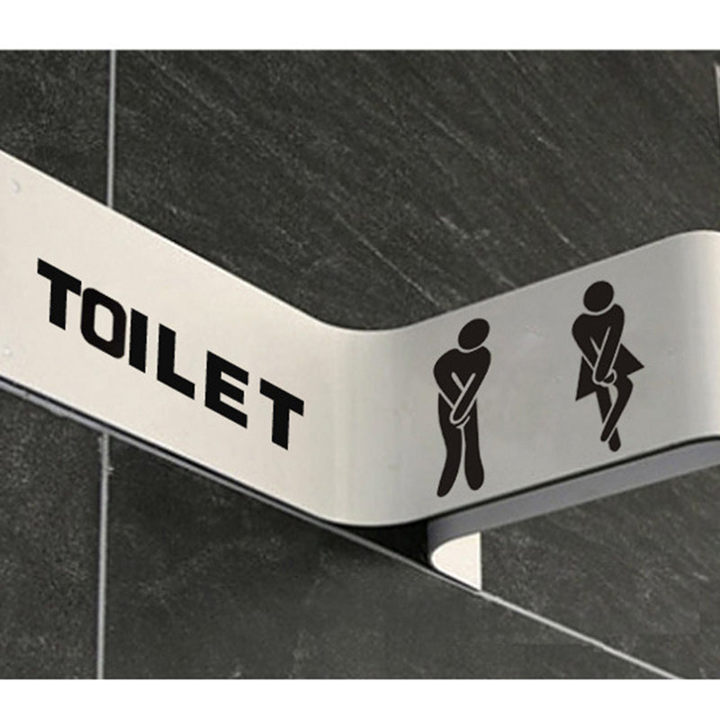 Frendorf | Lustiges Toilettentür-Schild Aufkleber