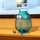 Frendorf | Künstlerische Blaue Kitty Sparbüchse