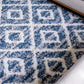 Frendorf | DiamondLuxe Shag - Teppich mit Diamantmuster | Shaggy Hochflorteppich | Weich & Modern | Perfekt für Wohnzimmer