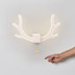 Frendorf | LumiAntler LED Wandleuchte | Nordisches Geweihdesign | Modernes Acryl | Warmes & Kaltes Licht | Kreative Wandlampe