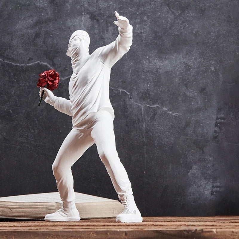 Frendorf | Banksy Flower Rioter Ornament