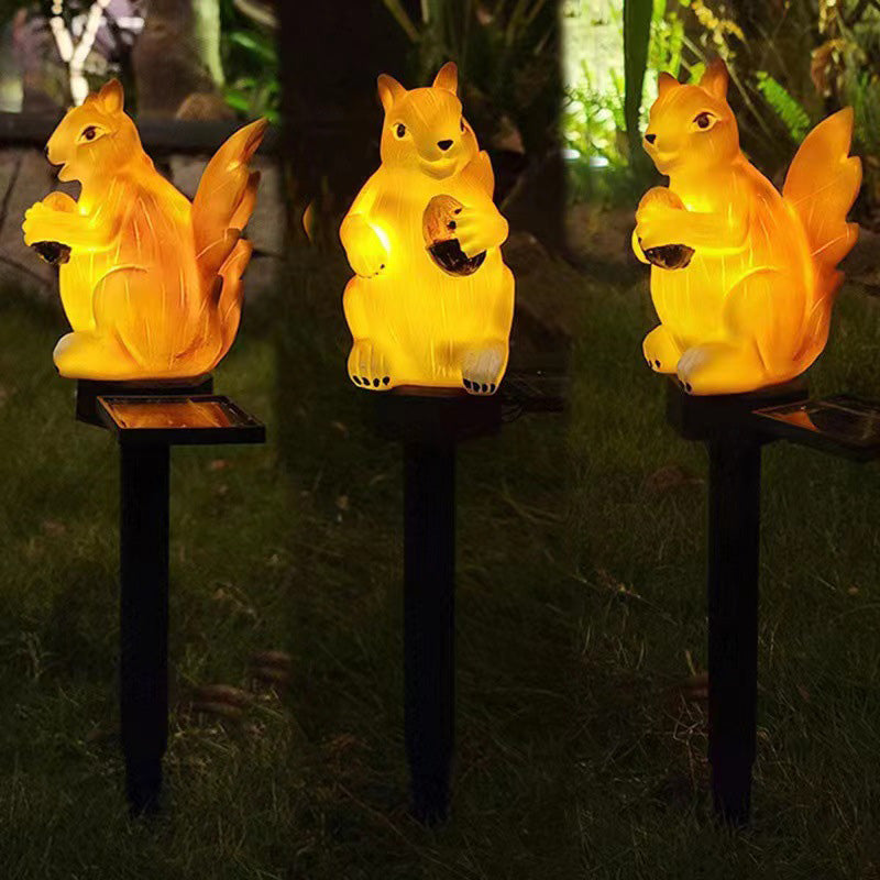 Frendorf | SolarWild Lumina Gartenleuchte | Solarbetriebene Tier- und Haus-Deko | Warmweiß | Wetterfest