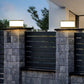 Frendorf | LumaPillar LED Außenleuchte | Runde Säule | Solarbetrieben & Kabelanschluss | Wasserdicht | Landschaftsbeleuchtung