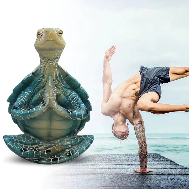 Frendorf | ZenSkildpadde Dekorative Figur – Beruhigendes Design mit Feinen Details